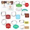 CookieCutter.com Frames & Plaques Cookie Cutter 10 Pc Set, 3 - 5 in Banner Tin Plate Steel, USA